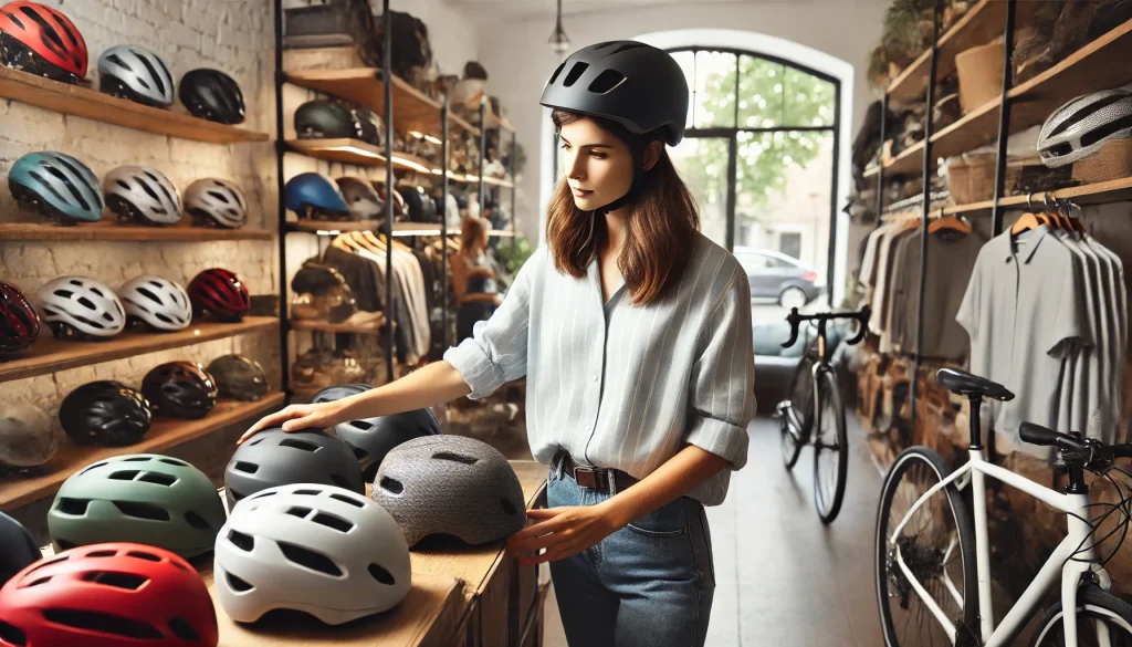 自転車でのヘルメットはなんでもいいわけはない